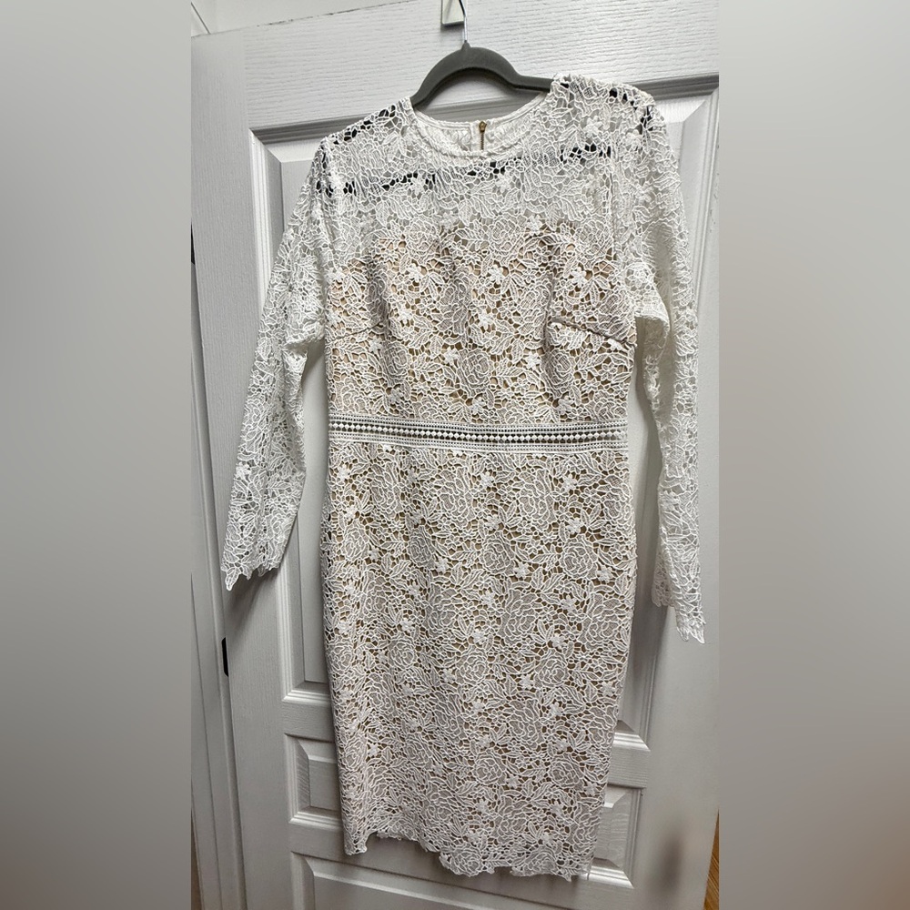 Jaus White Lace Dress - Picture 2 of 5